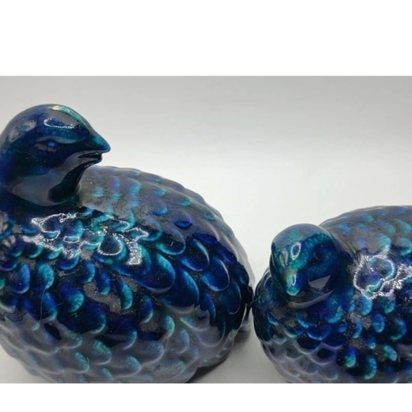 Vintage handmade, signed porcelain clay figurines - Picture 4 of 9